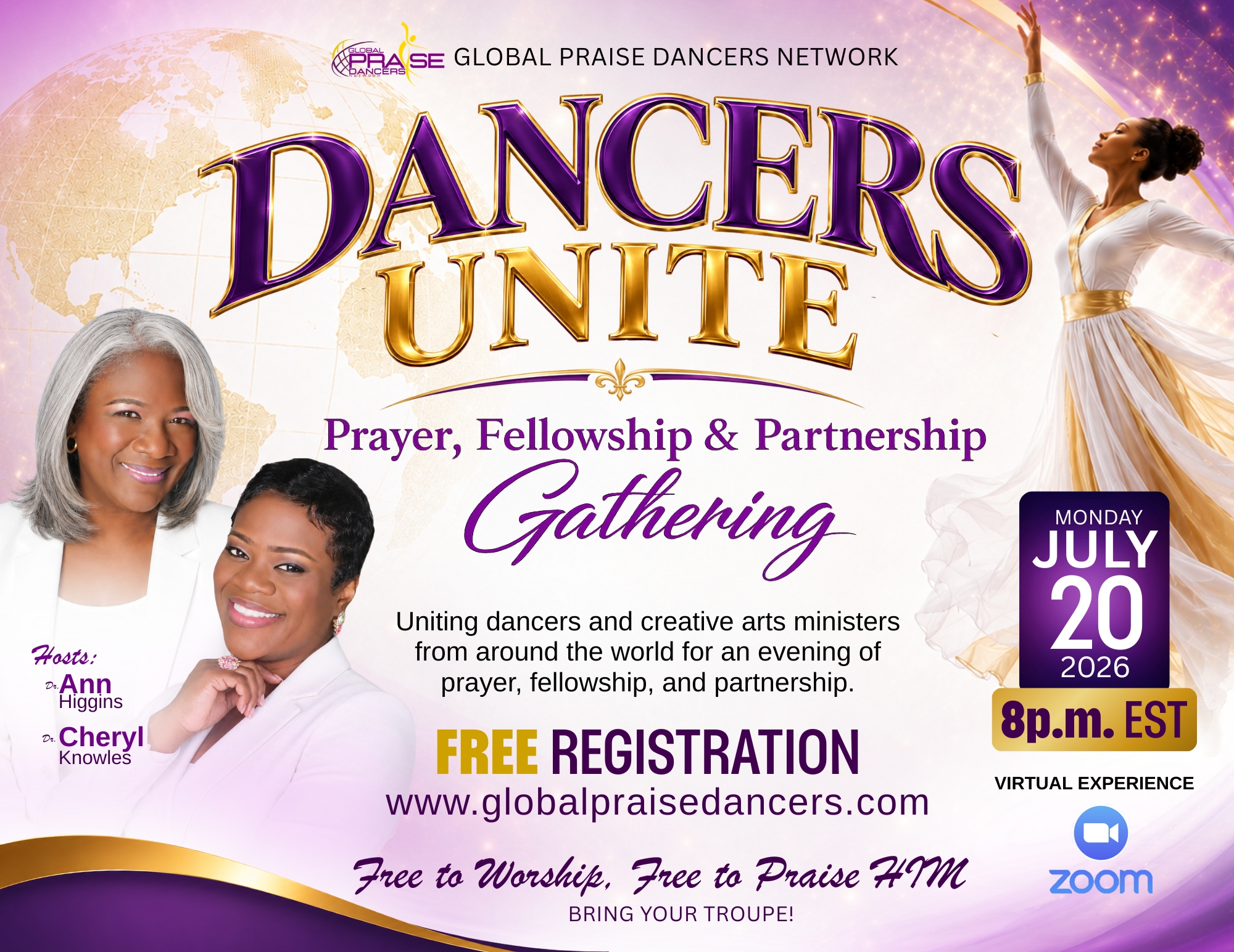 Dancers Unite! Flyer